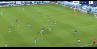 三镇2-1反超新鹏城!帕拉西奥斯内切低射破门,做“堵耳”庆祝