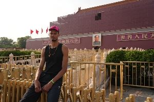 文班打中文晒中国之旅：谢谢中国 谢谢北京 谢谢少林寺 谢谢大家