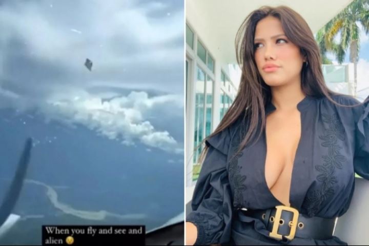 太阳报:菲利克斯女友在飞机上拍到UFO,以惊人速度略过飞机
