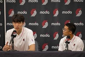 杨瀚森：五小阵容是潮流的一种 自己还是要提高这方面的适应能力