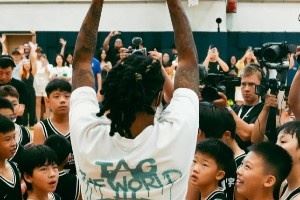  莫兰特致谢中国行：非常感激这一周充满篮球与爱的时光 下次再会